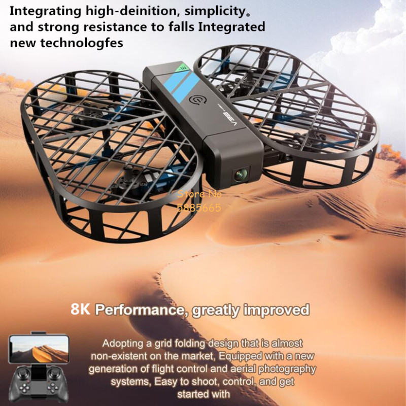 Drone Battery Box - Kamera HD 8K 360 ° Ochrona