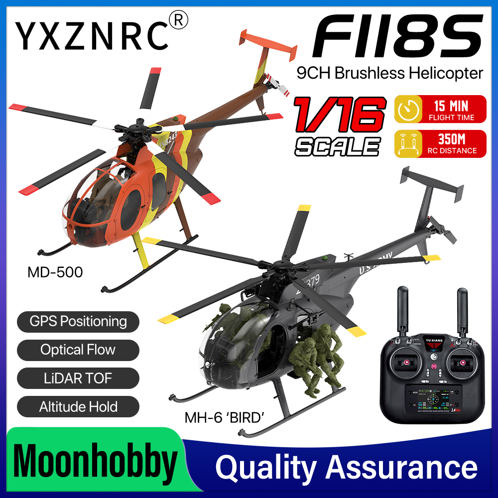 Helikopter RC YUXIANG F118S MH – Drone Battery 4S recenzja i cena