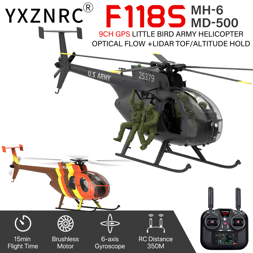 Helikopter RC YUXIANG F118S MH – Drone Battery 4S recenzja i cena