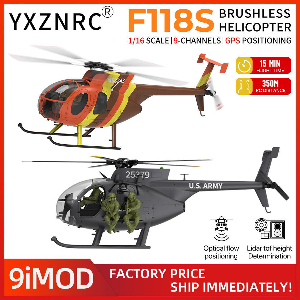 Helikopter RC YUXIANG F118S MH – Drone Battery 4S recenzja i cena
