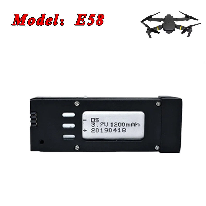 Akumulator Lipo 3.7V 1200mAh 1 – Eachine Drone E58 recenzja i cena