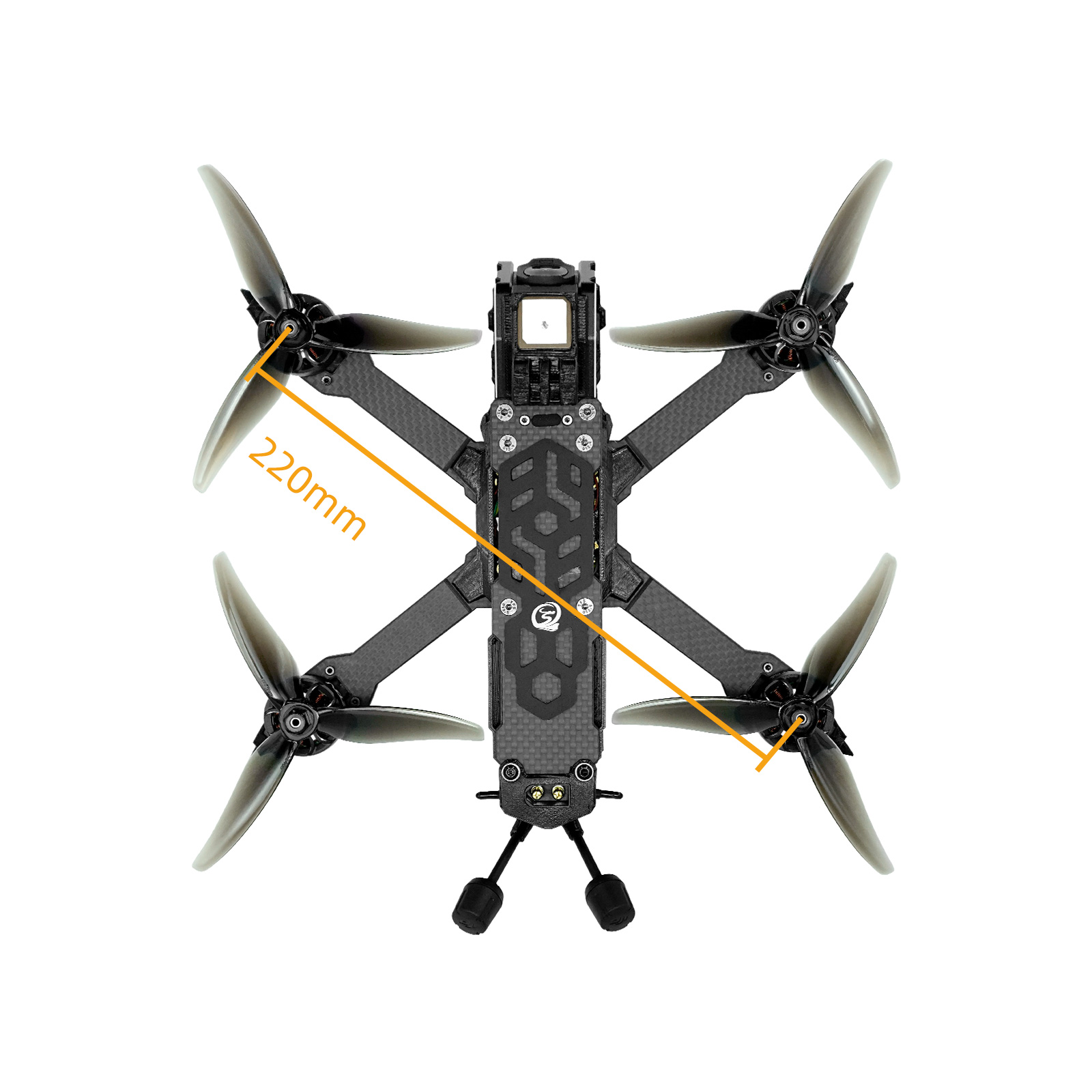 SEQURE SQFPV Heison 5X V2 Quad – Drone Battery Box recenzja i cena
